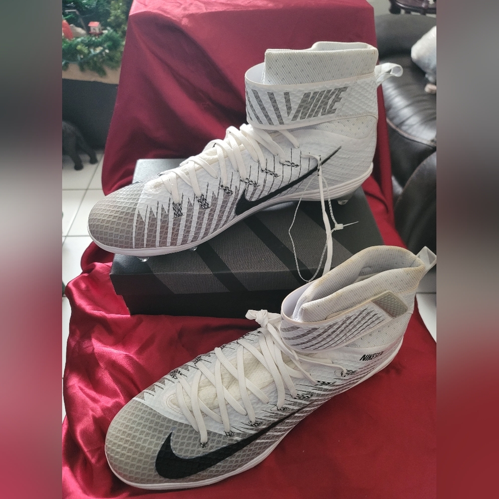 Nike Men's Lunar Beast Elite TD High Top Football Cleats Size 18 New no signs